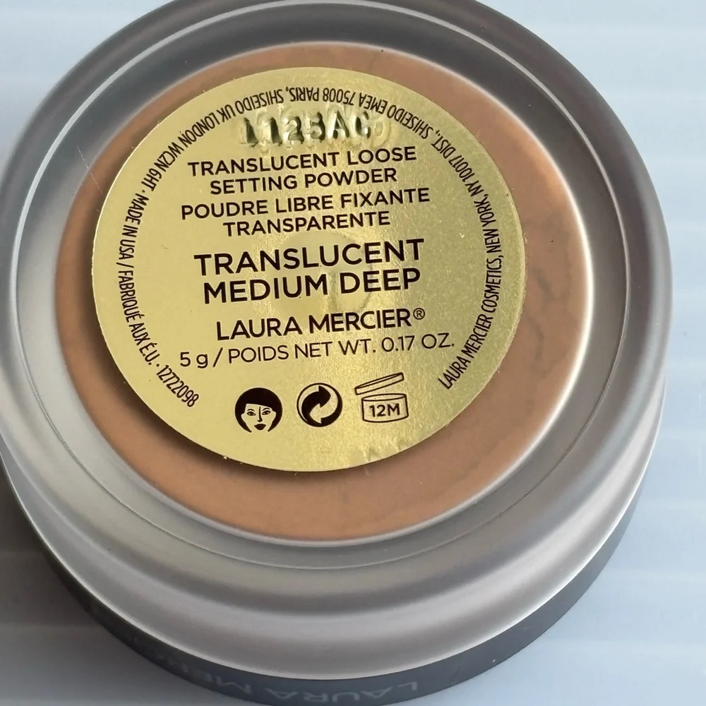 Laura Mercier Translucent Loose Setting Powder 0.17 Oz Travel Size